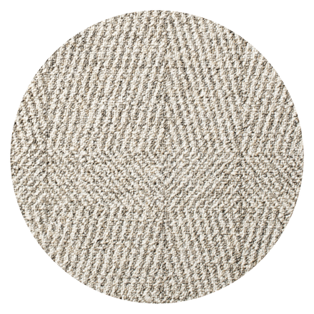FLOR Tweed Indeed carpet tile shown in Dune